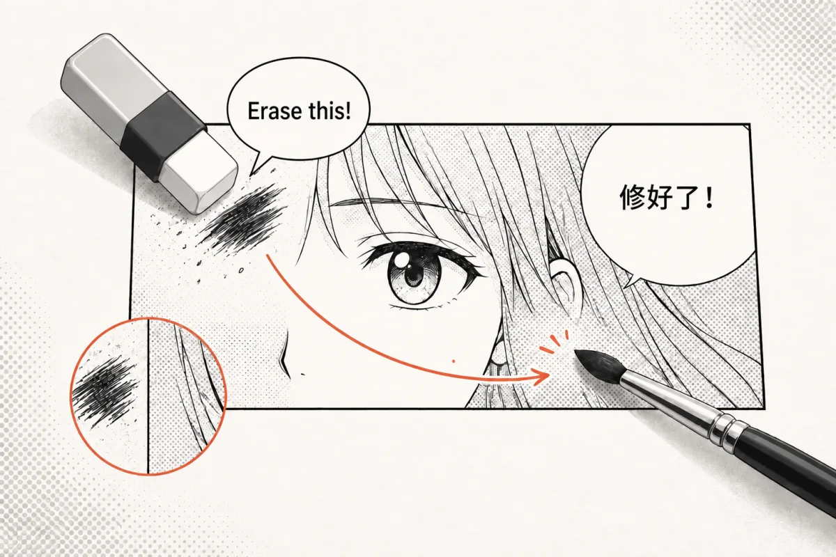 Erase and Paint