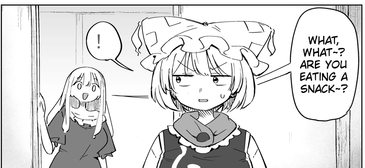 The same doujinshi dialogue after translation.